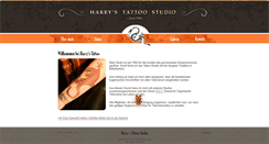 Desktop Screenshot of harrys-tattoo.de